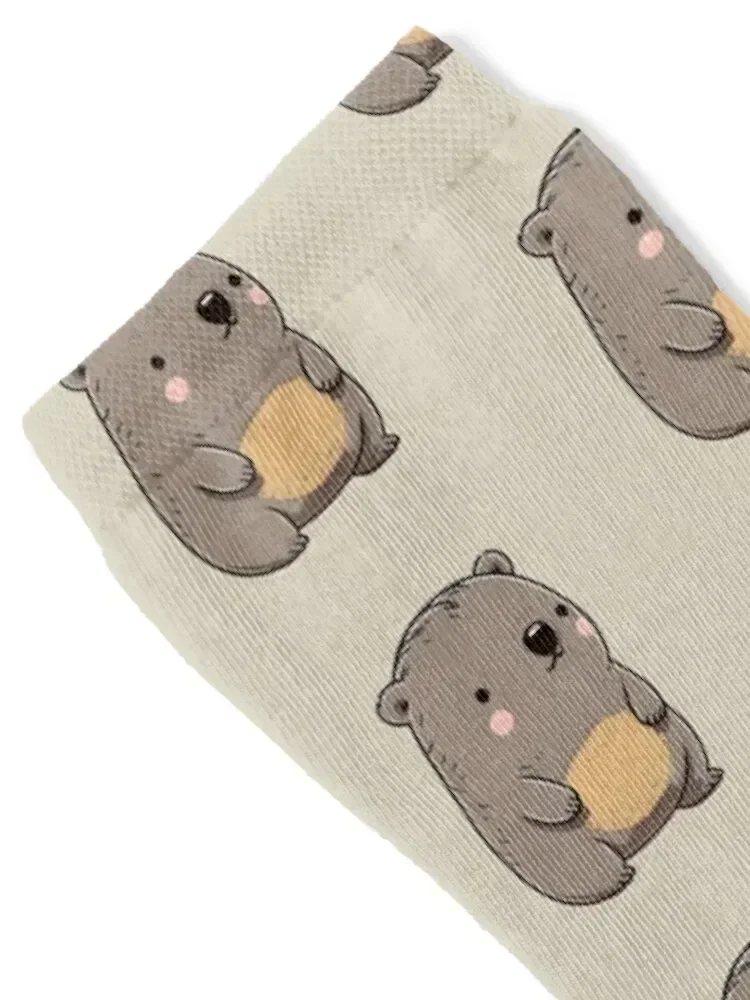 Wombats are like tiny mole men Socks hiphop Children's anti slip football Women Socks Men's