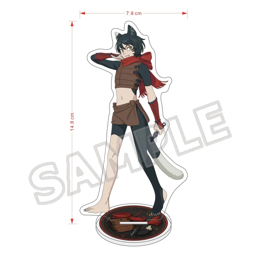 Anime Delicious in Dungeon 15cm Acrylic Stand Izutsumi Adventurer Outfit Desktop Display Hobby Collectible Decor Gift Keychain