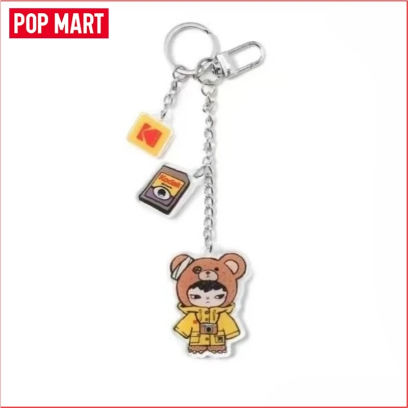 New Pop Mart Hirono Kodak Series Keychain Cartoon Decor Toys Doll