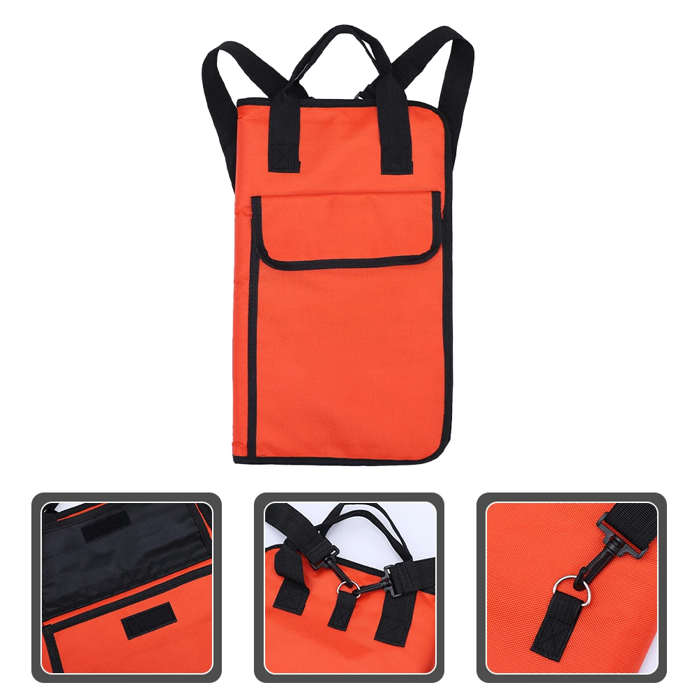 

Drum Stick Bag Sticks Carry Mallets Drumstick Storage Lug Bags Oxford Cloth Water Proof Drumsticks Holder
