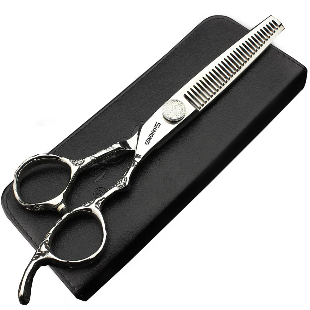 Professional 6-inch 7-inch flat cut hair clipper hairstylist's specialized thinning tooth clipper hair clipper set.