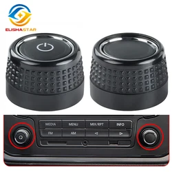 For VW Polo 5 6R GTI Vento New Jetta Bora Cross Car Interior Radio Switch Button CD Control Rotary Knob GPS Screen Volume Knob