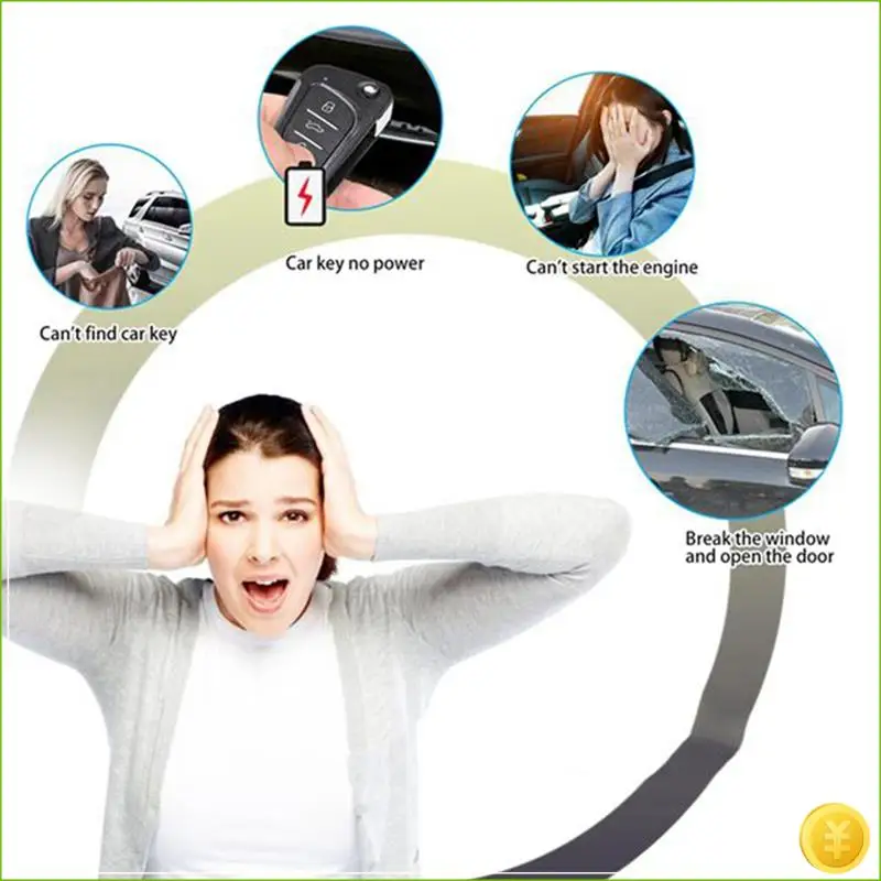 

For VVDI Key Tool LEI Compatible 4Pcs Universal Remote Key Wire XKLKS0EN XKLKSOEN- Lexus Style 3 Button Model KSS