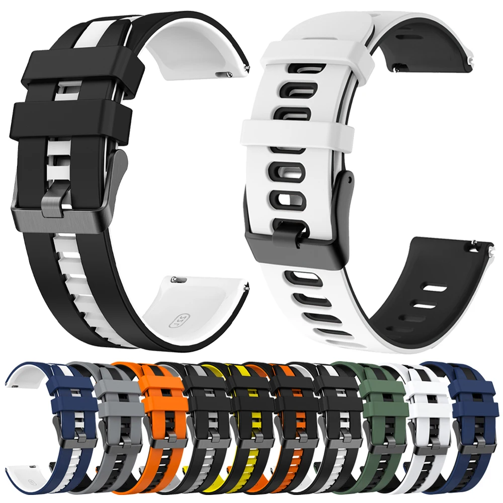 سوار سيليكون للرجال ساعة ذكية رياضية ، سوار ، أحفور جين 6 ، 5 ، 5E ، 44 ، أحفور جين 5 ، حزام 45 ، كوريا ساعة #1