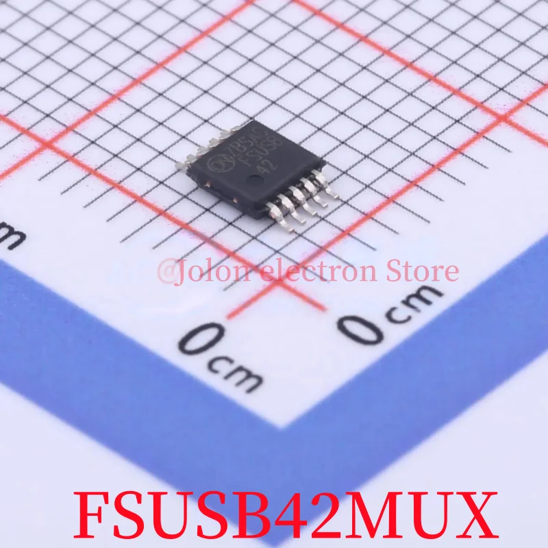 100% new FSUSB42MUX MSOP-10 dual-channel switch with two-way selection USB signal switching chip