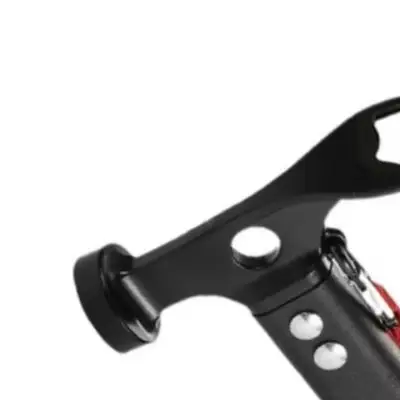 Aluminum Handle Ground Spike Hammer for Outdoor Adventures For Camping Hiking Mountaineering Tent Staking 31x11x3cm