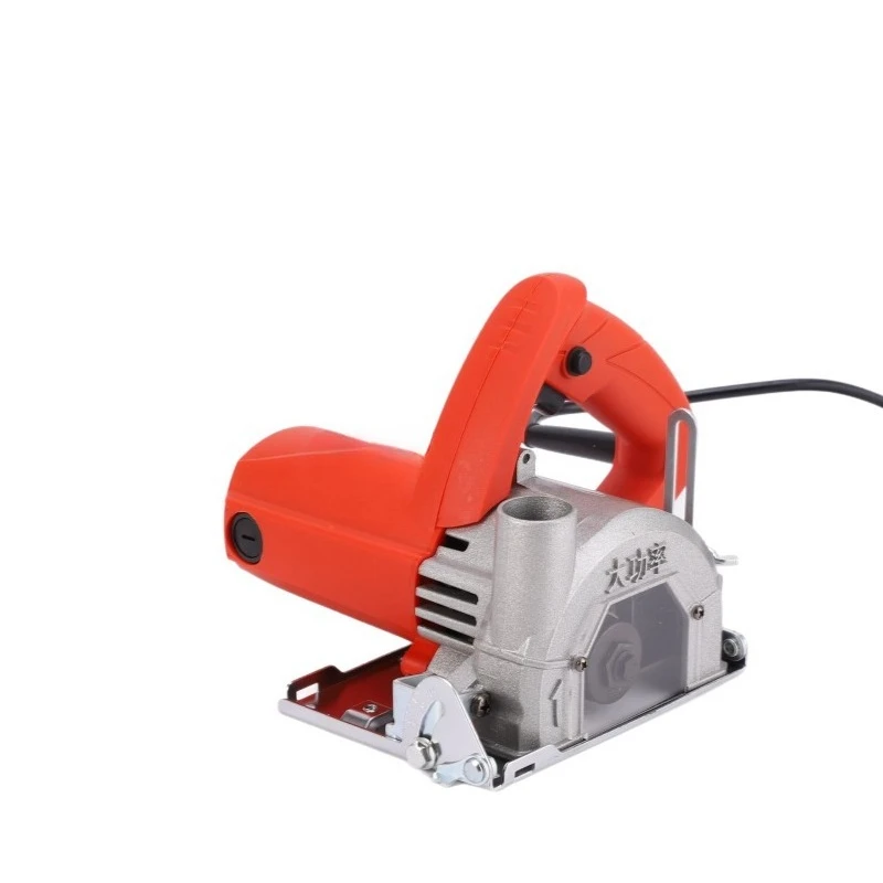 Small woodworking dust-free cutting machine, high-power slotting marble machine