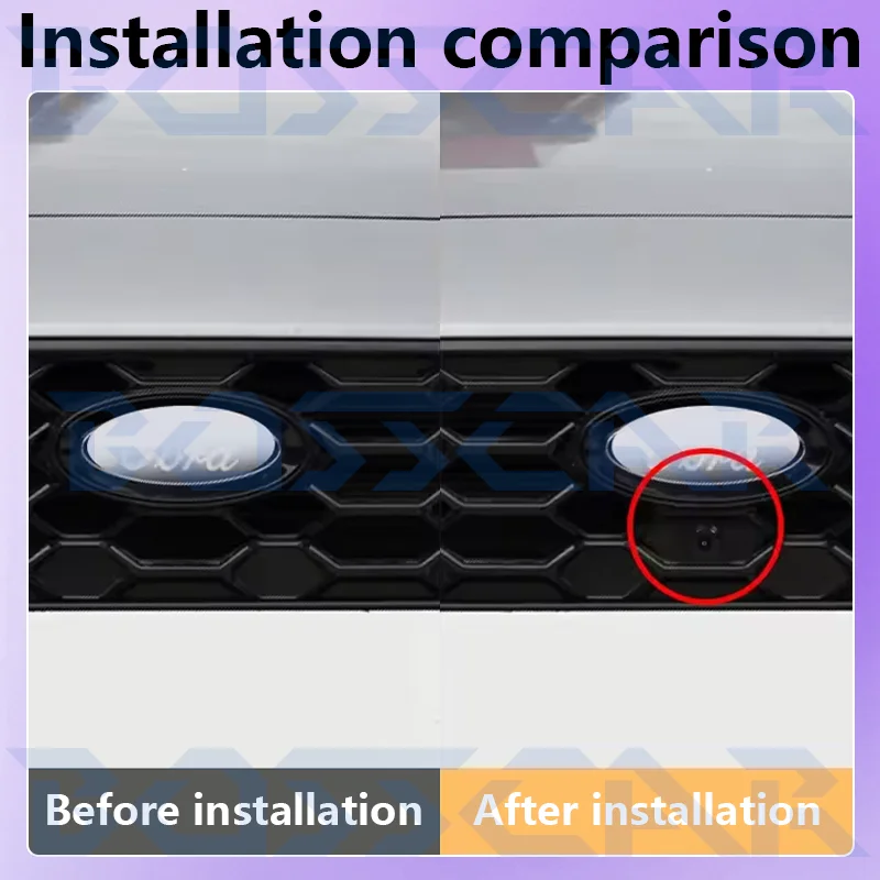 Car Front View Camera For Ford Focus OEM AHD HD Night Vision Fisheye 150° Parking Monitor System Electronics Accessories