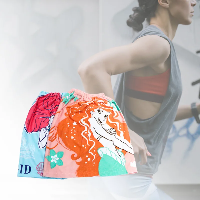 

Outdoor Beach Dress Cool Holiday Beach Dress Beautiful Girl Printed Short Skirt Cartoon Printed Beach Dress