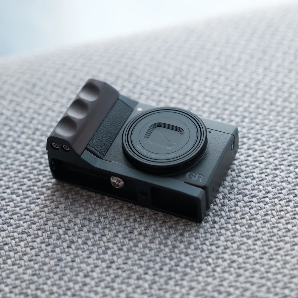

Для Ricoh GR4 GRIV Деревянная ручка L-образная пластина с деревянной ручкой GR IV Быстросъемная пластина GR 4, кронштейн для ручки камеры