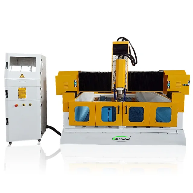 Stone Marble Cnc Diamond Engraving Tools 1325 3D Stone Carving Machine