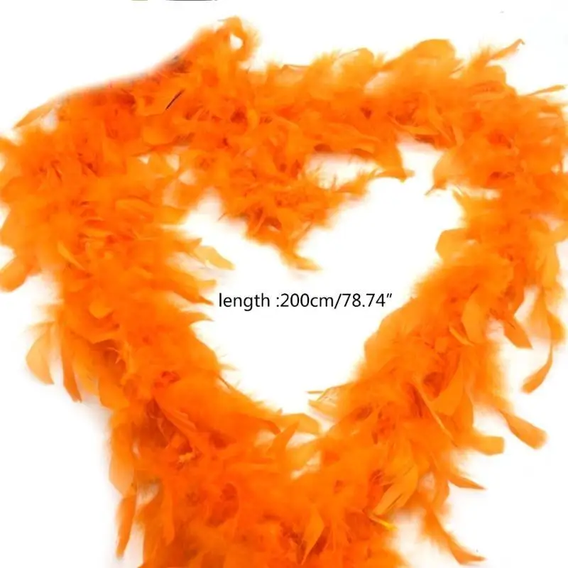 652F plumas felpa con adorno plumas, chal a rayas para decoración ropa y vestido boda