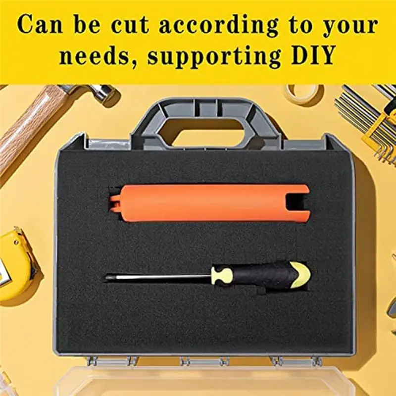 AT05-Grid Foam Cube-Foam, Tool Box Camera Case Foam, Case Insert,Tool