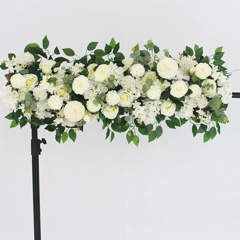 s-HP001 wedding row artificial flower background wedding decoration flower