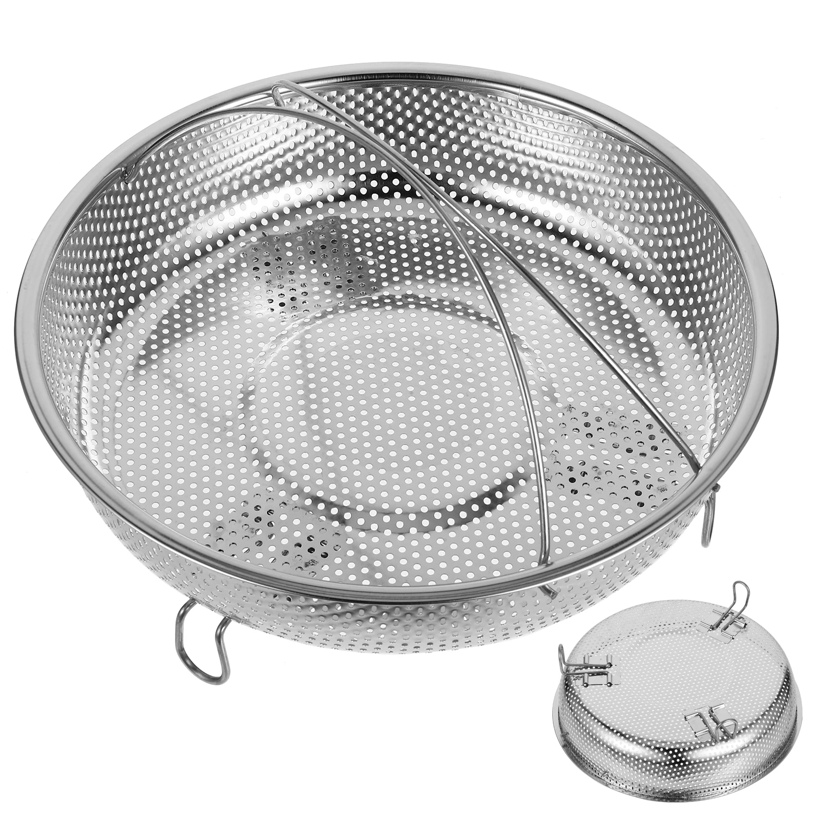 

Multifunctional Steaming Tray Basket Vegetables Stand Steamer Food Pot Multi-function Adjustable