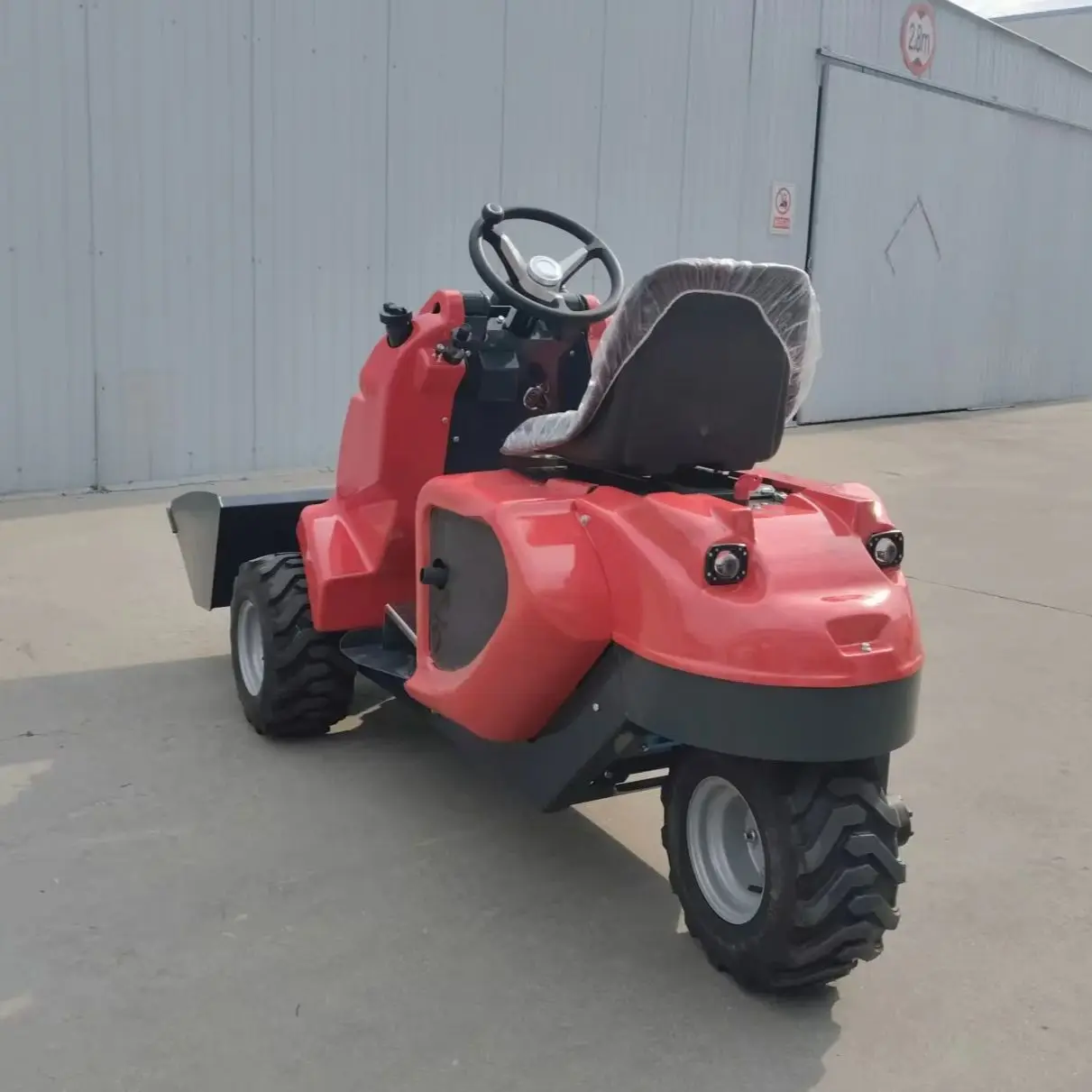 Mini chargeuse compacte diesel sur chenilles, petite chargeuse sur pneus, moteur EPA Kubota