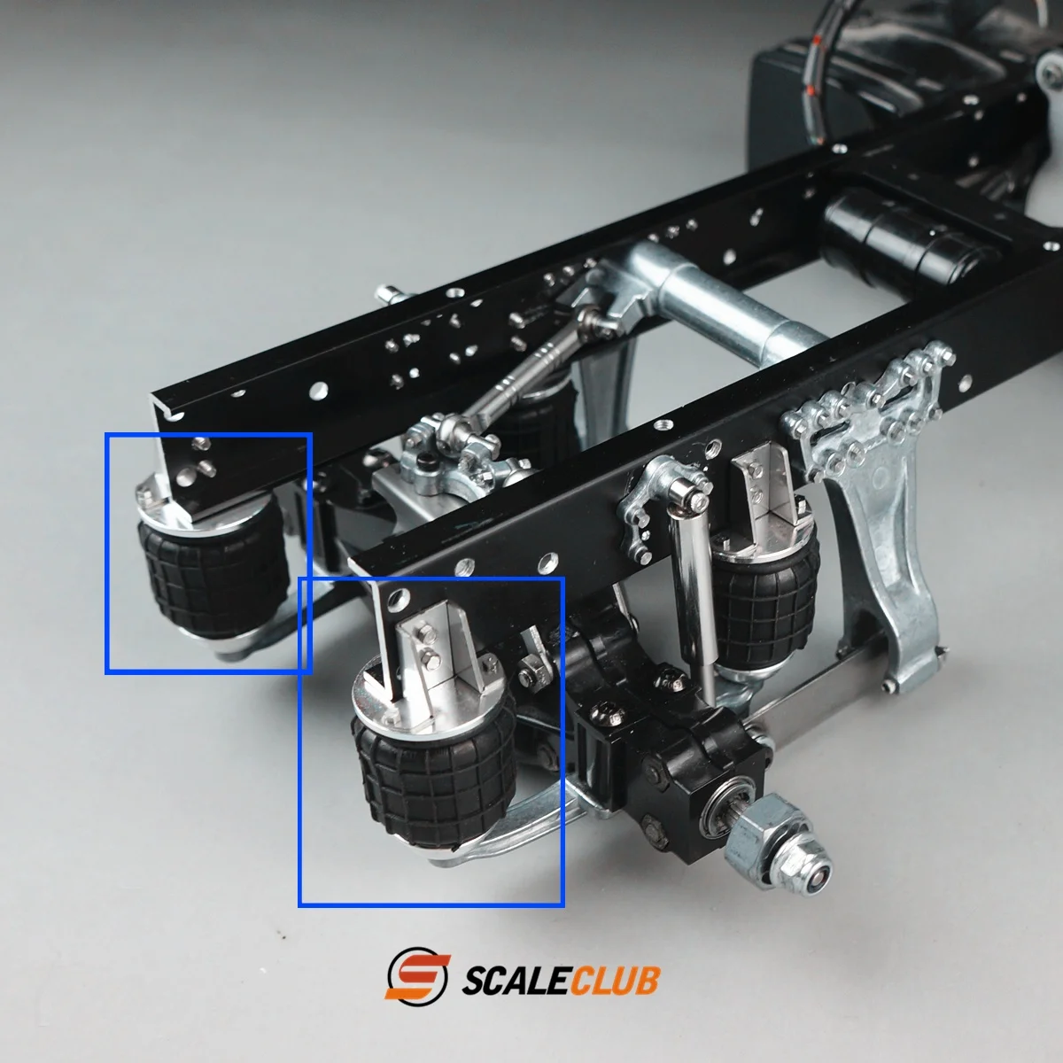 Scaleclub 1/14 Trailer Dump Truck Air Suspension Airbag Suspension High Quality Rubber Made For Tamiya Lesu