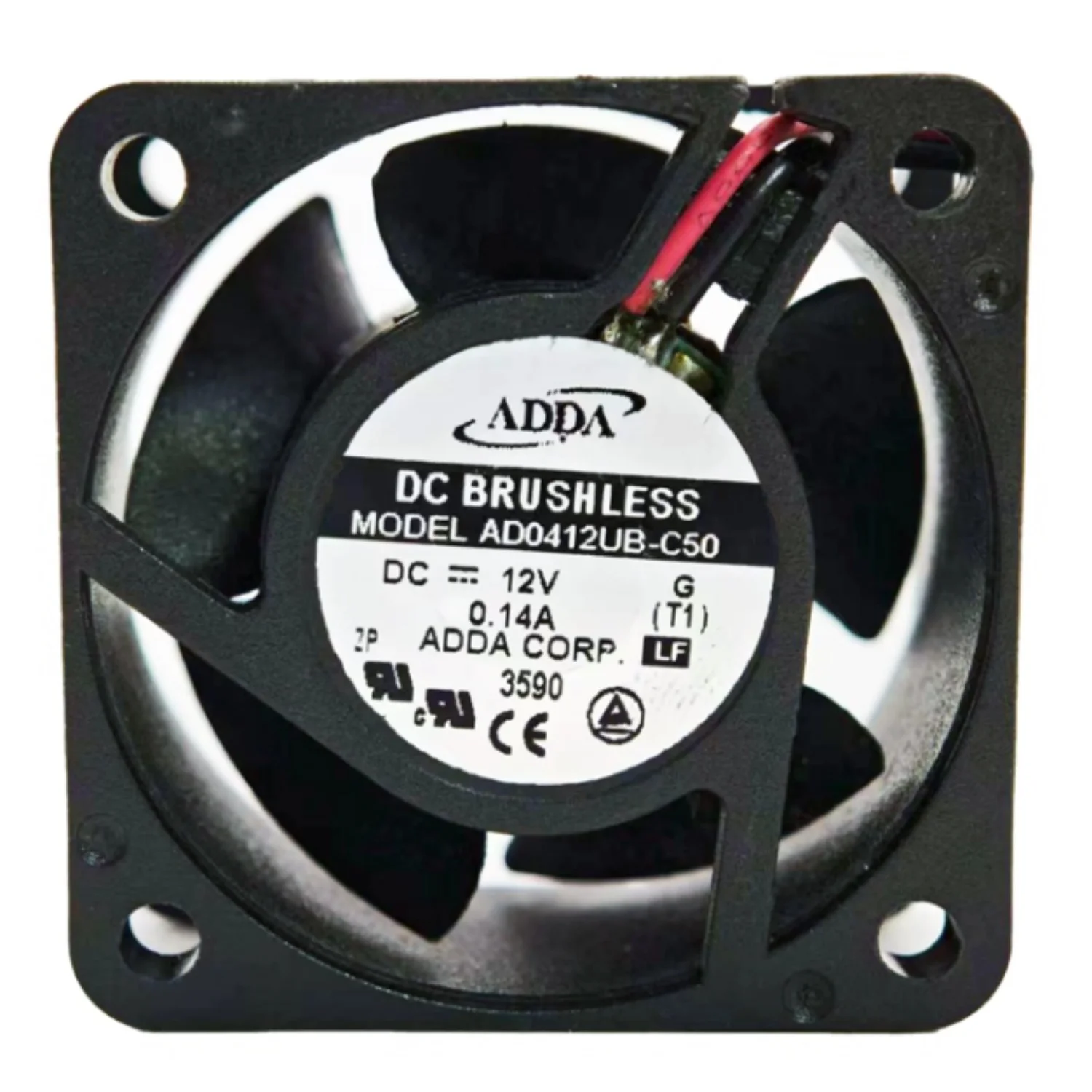 

ADDA Оригинальный AD0412UB-C50 DC12V 0.14A 4020 Охлаждающий вентилятор с шарикоподшипником