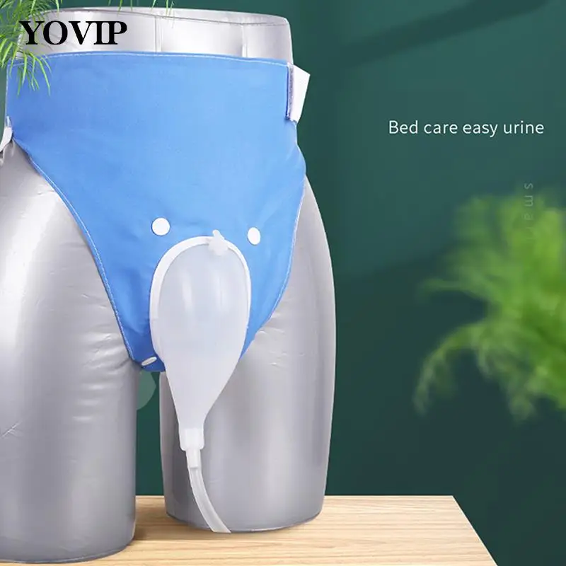 Adults Urinal With Urine Catheter Bags Male Female Toilet Reusable Hypo-allergenic Men Older Woman Silicone Urine Collector Bags