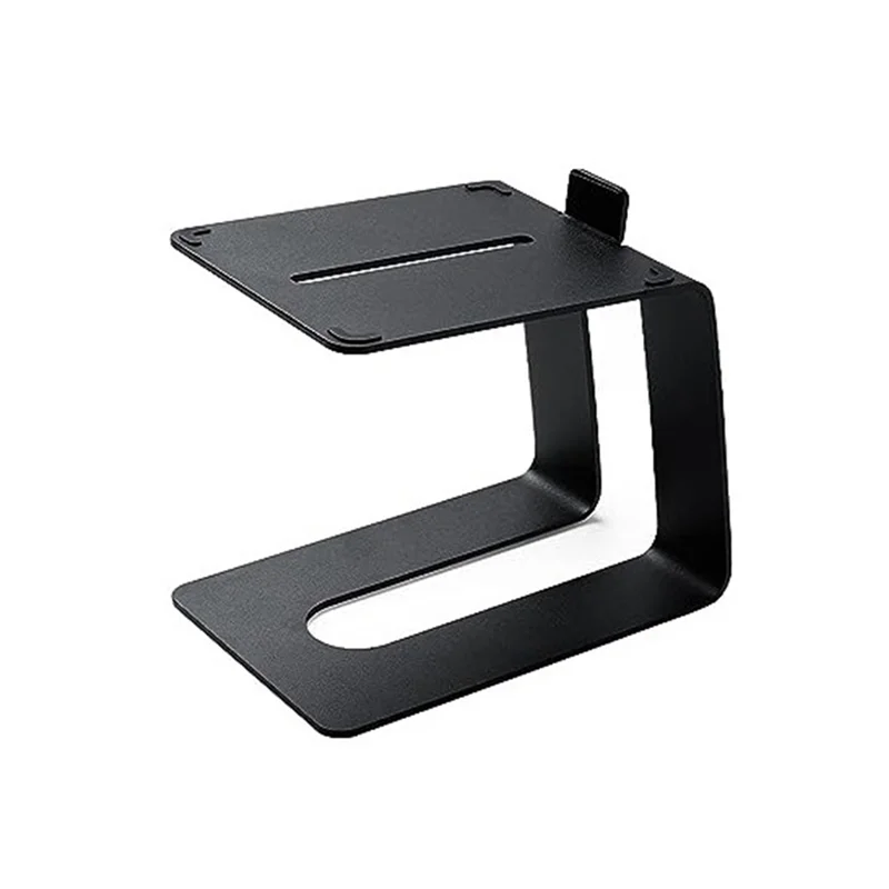 Настольная подставка для динамика, универсальная прочная противоскользящая подставка для динамиков, металлический держатель + вибропоглощающие подушечки, 1 шт.