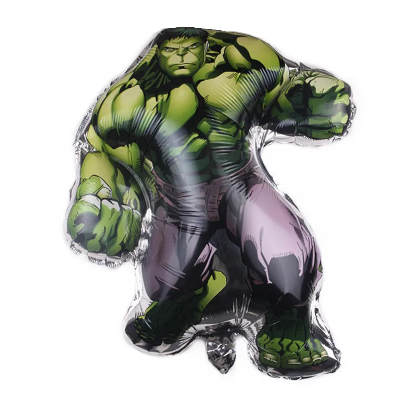 1PCS Superhero Hulk Aluminum Film Balloon Birthday Party Shape Aluminum Foil Balloon