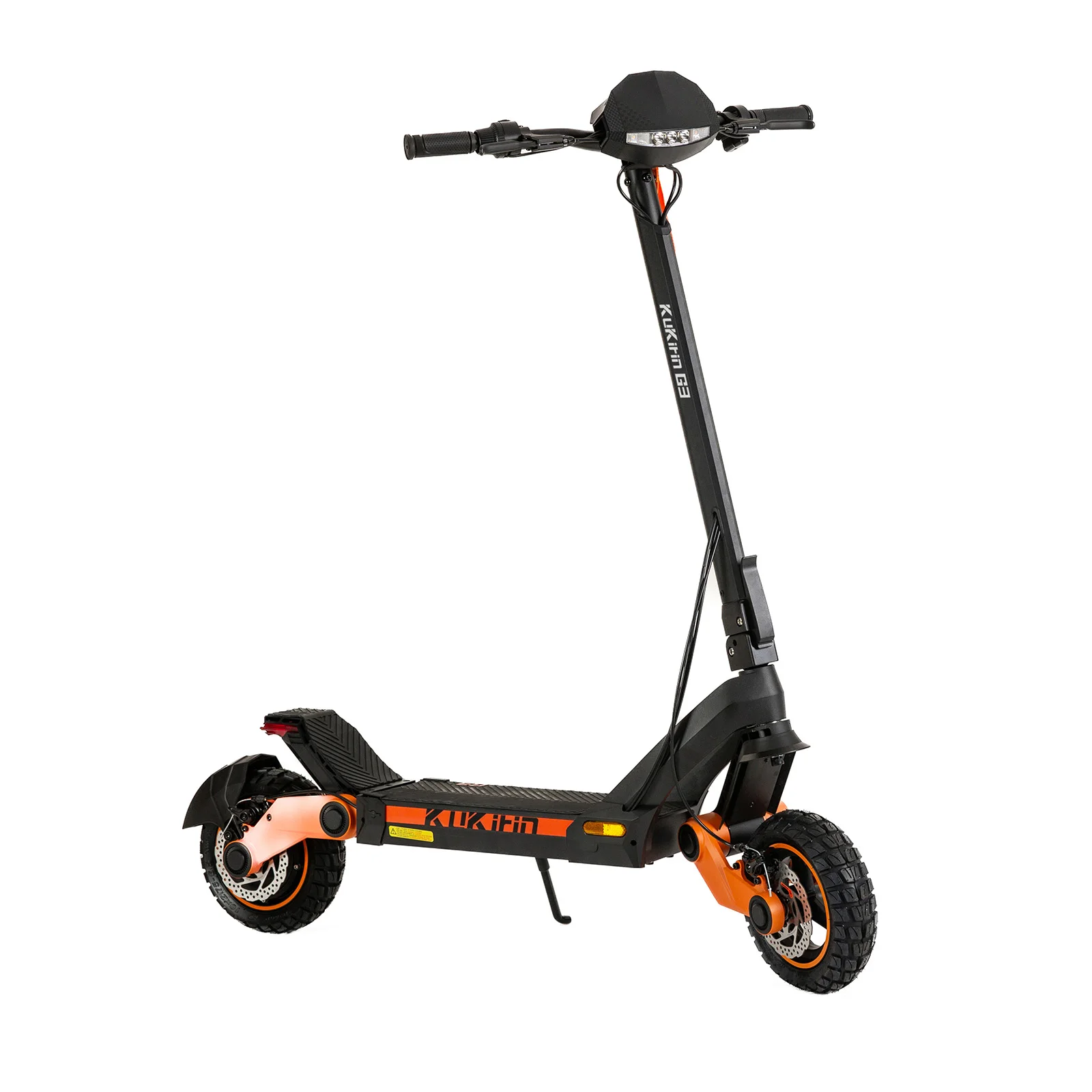 Hulajnoga elektryczna KuKirin G3 dla dorosłych, silnik 1200W, prędkość maksymalna 50 km/h, bateria 52V 18Ah, zasięg 63 km, 10-calowe opony terenowe, składana.