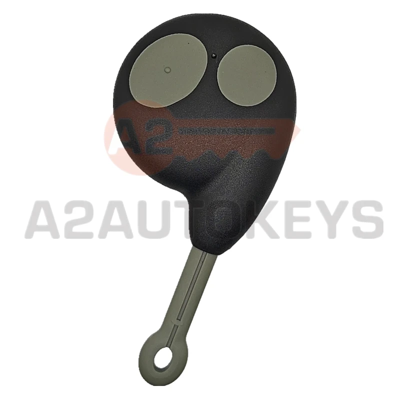 

A2AUTOKEYS For Toyota For Cobra Alarm 7777 1046 3196 Keyless Entry 2 Buttons Smart Remote Key Shell