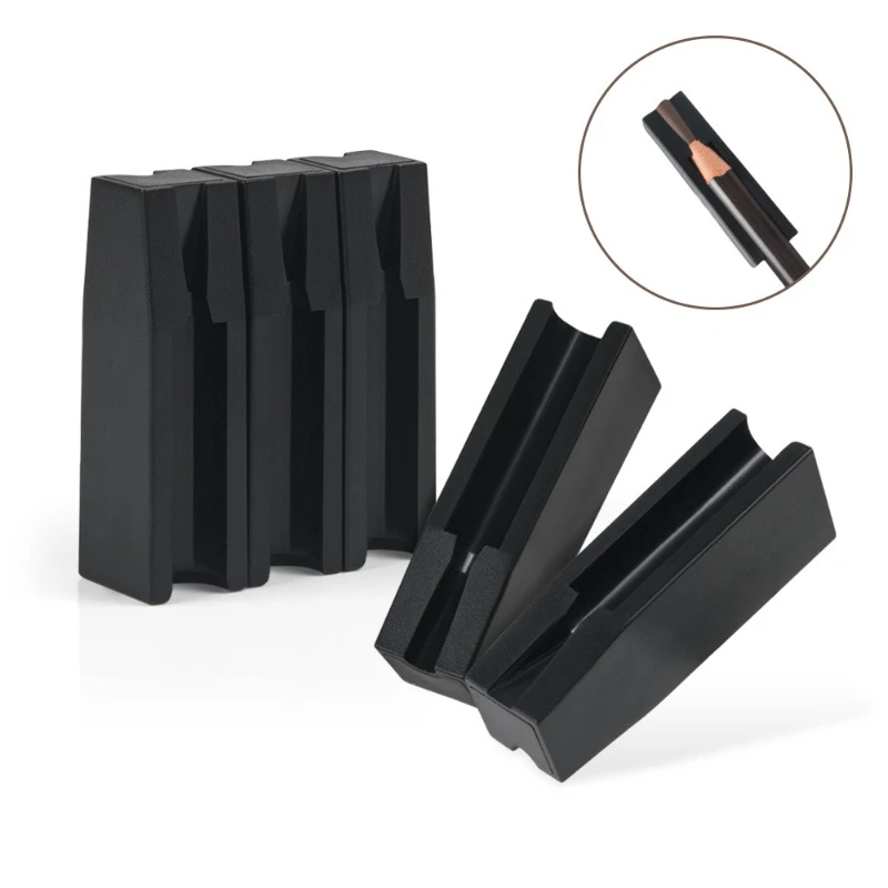 1pc Pull-String Eyebrow Pencil Sharpener - Creates Duckbill/Flat-Angle Shape, Beginner-Friendly Tool