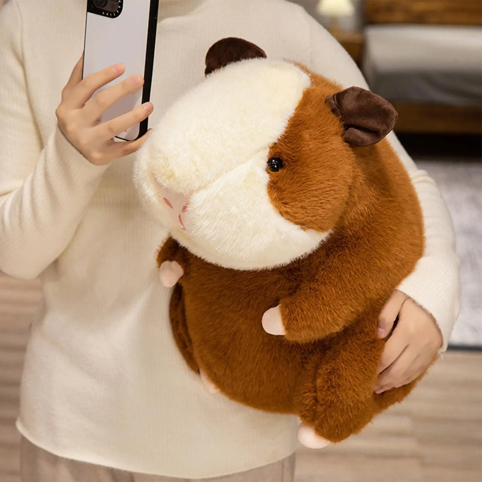 

Plush Doll Toy Cuddly Soft Skin-Friendly Animal Shape Plush Kids Toy For Sisters Friends Collectors Girlfriend Sofa Bed Couch