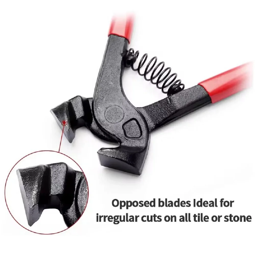DIY 8‘’ Mosaic Cutting Tools Scissor Pliers Round Nose Pliers/Wheel Tile Pliers For Glass Break Quartz Mosaic/Ceramics Cutting