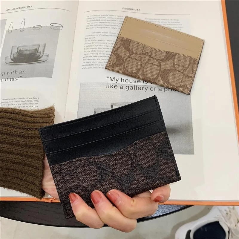 1pc Women's Multi-Function Card Holder, Luxury PU Leather with RFID Blocking, Slim Wallet for Credit Cards & Cash
