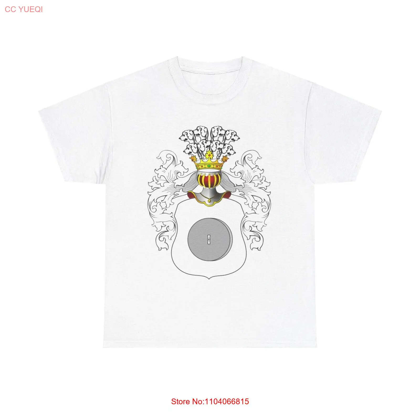 KUSZABA Coat of Arms T-Shirt Polish Nobility Design Kingdom of Poland Heritage