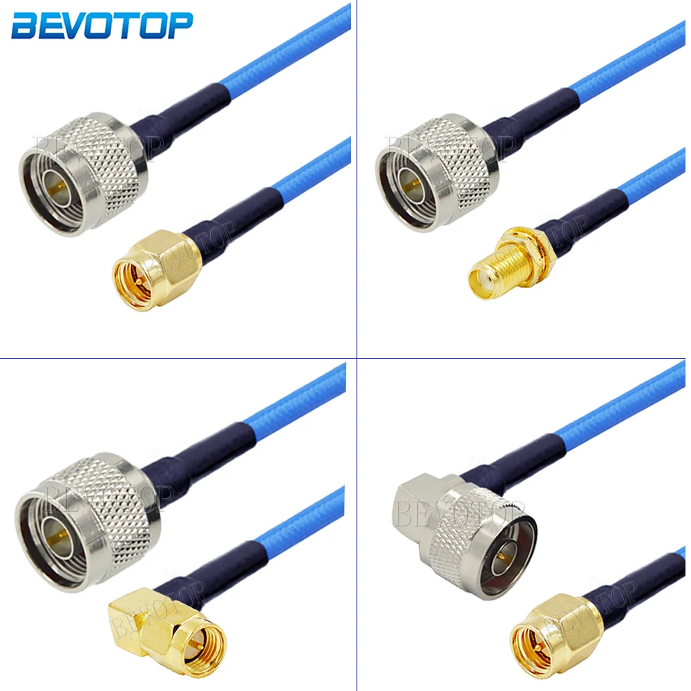 RG-402 N Male Plug to SMA Male/SMA Female RF Connector High Frequency RG402 Cable RF Coaxial Pigtail Extension Cord Jumper — купить у AliExpress WW