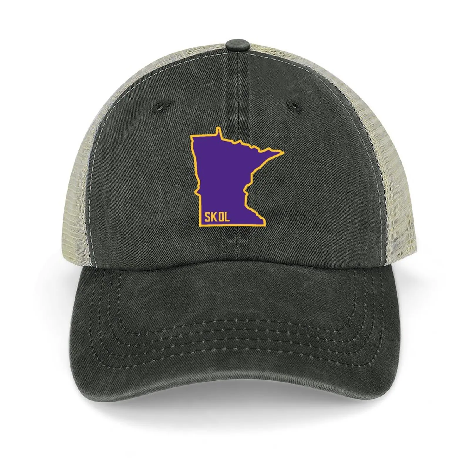 

Skol MN Outline Baseball Cap Kids Hat designer cap Dropshipping luxury caps Girl Men's