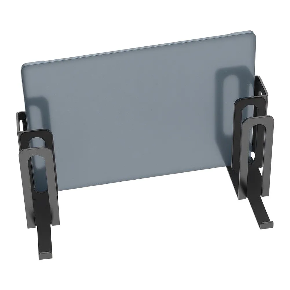 Wall-Mount Storage Holder For Laptops Routers And Keyboards Anti-slip Shelf Holder Display Stand With Screws For Office Home