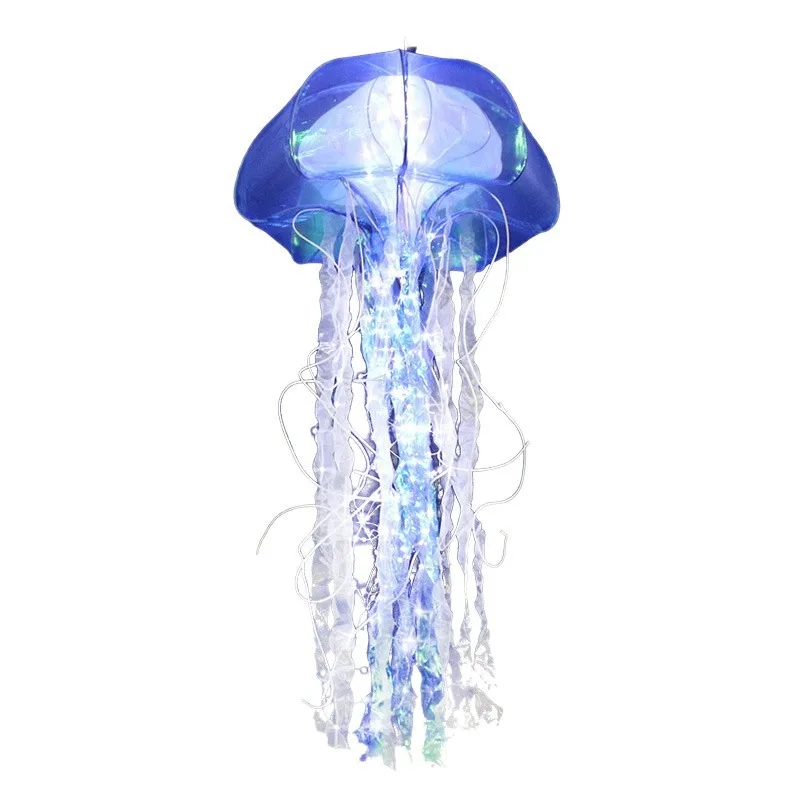 Wedding props luminous jellyfish lamp, creative ceiling decoration, ocean starry sky beautiful Chen bar lampshade wedding