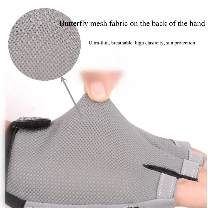 Sport Half Finger Cycling Gloves For Men Women Breathable Anti-slip Bike Bicycle Gloves Summer Gym Yoga Training Hand Gloves - 3