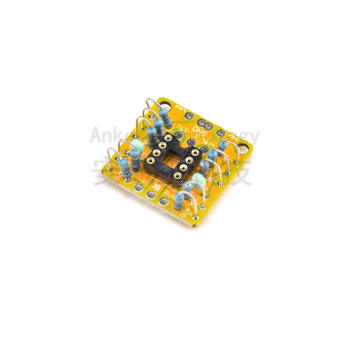 Large S dual operational amplifier 5532 pre-stage 3x, audiophile preamplifier, DC audio amplifier finished board, gold immersion
