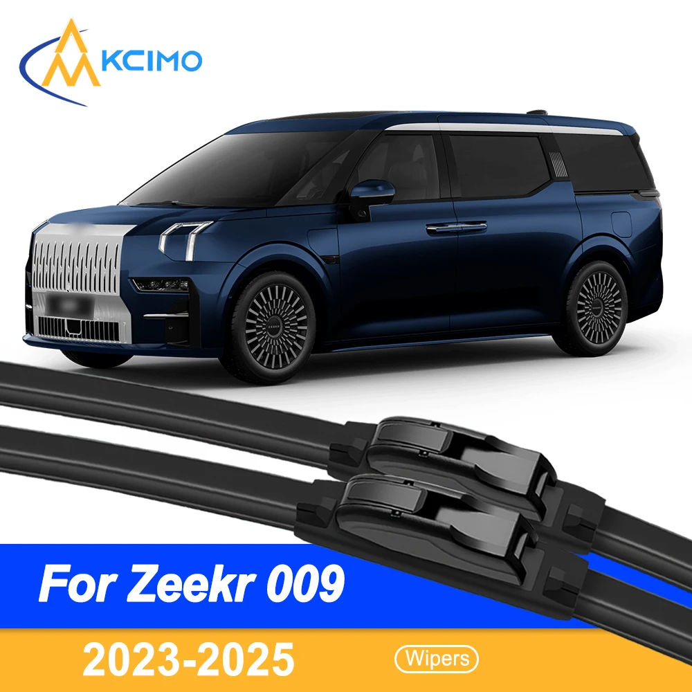 

For Zeekr 009 2023-2025 Silicone Car Wiper Blades - All Weather Silent Wiper Blades, Quick Release Clip