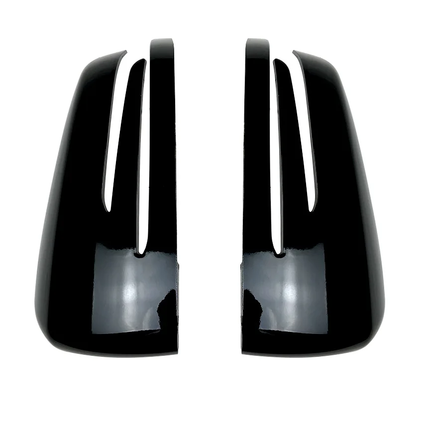 

ABS Car RearView Mirror Covers Caps For Mercedes-Benz C-Class CLA GLA W176 C117 X156 W204 W212 Glossy black/Carbon Fiber look