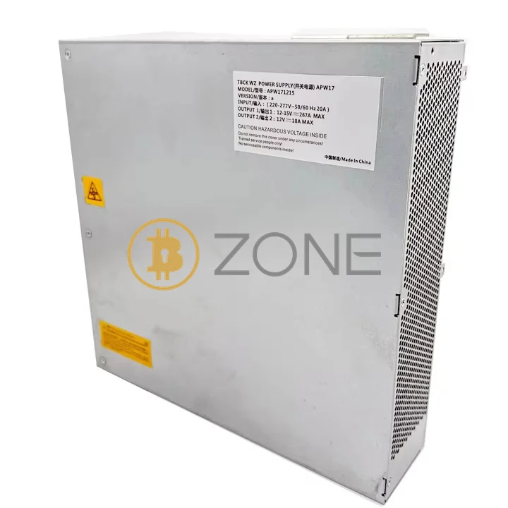 Imagem -05 - Fonte de Alimentação Emc para Antminer Apw17 Apw171215a12v15v-v1.32 S21 S21xp S21pro S19jxp Ks5 Ks5pro Novo