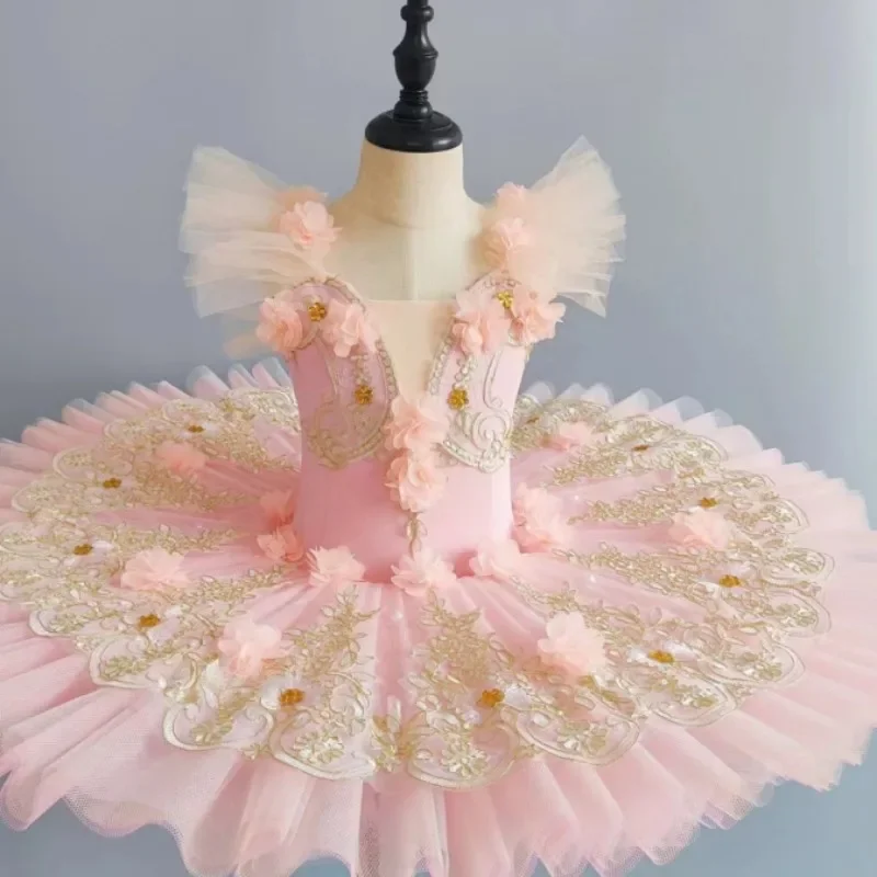 Professional Ballet Dress Girls Adult Kids Tutu Ballet Ballet Costume Ballerina Performance Dance Outfit