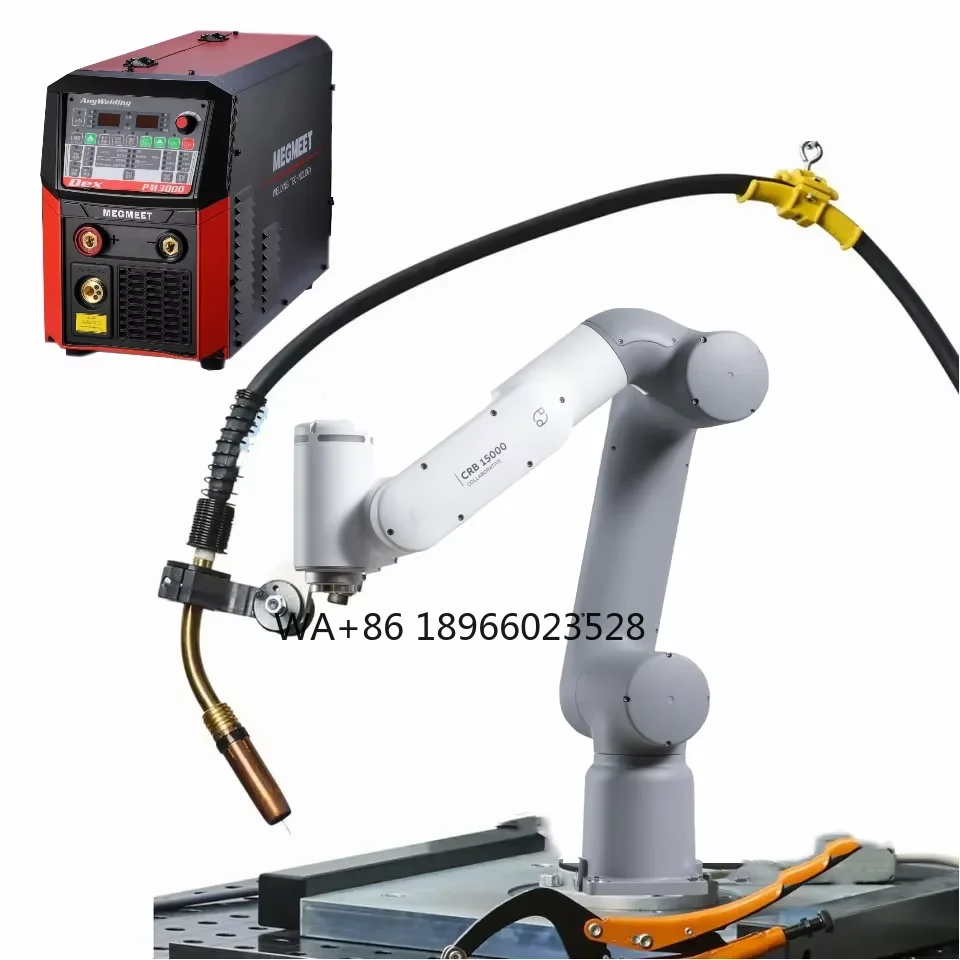 Robotic Arm Welding  CRB 15000 Collaborative Robot Cobot With Megment Welding Machine For Cobot Welding