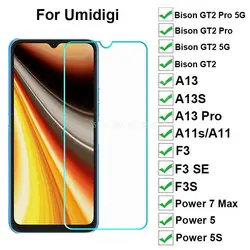 2-1PC Tempered Glass For Umidigi Power 7 Max 7S 5 5S Screen Protector Umidigi Bision GT2 Pro 5G Glass Umi A13 Pro A13 A11S C1 G1