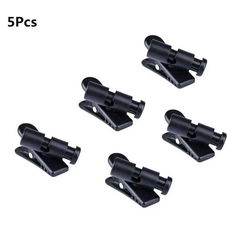 Rotatable Collar Clip for 3.0-4.0mm / 0.12-0.16inch Headset Lines Mount Clip