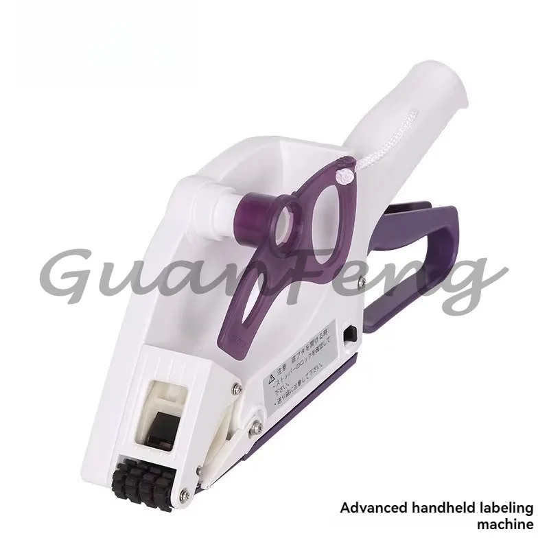 Handheld manual labeling machine, compact self-adhesive barcode label coating machine