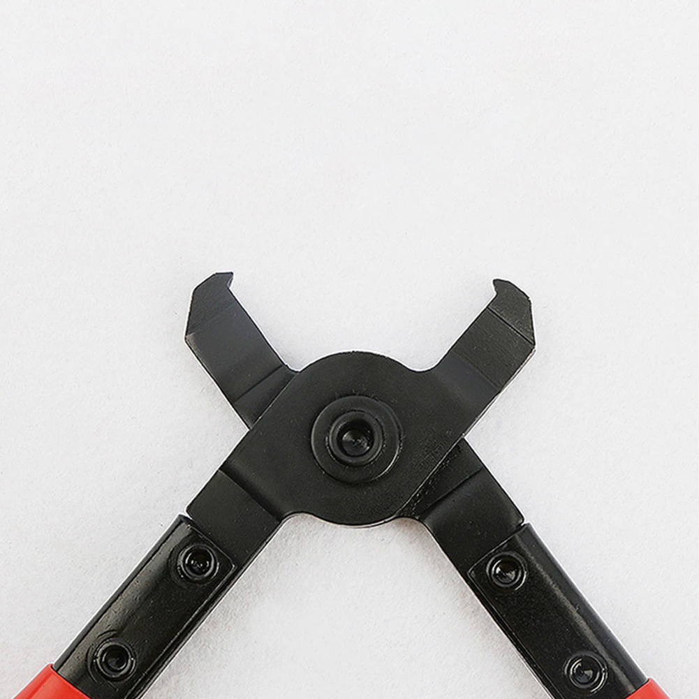 Binding Pliers 217 Mm 8.54 Inch Pliers Red Removal Tool Binding Pliers Carbon Steel Dust Cover Hose Clamp Dust Jacket Pliers