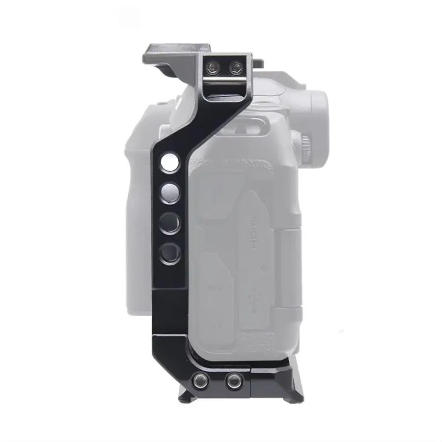 Für Canon EOS R8 DSLR Kamera Käfig Rig Top Griff Grip Kalten Schuh Montieren 3/8 "1/4" ARRI Stativ video Schutz Gehäuse Fall – Detail 7