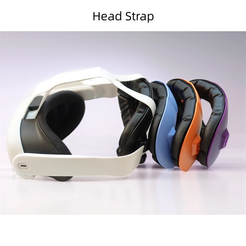 Correa de cuero para la cabeza para Meta Quest 3, accesorios deportivos para dormir, accesorios VR