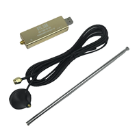 A49T RTL SDR Receiver V3 Pro 100KHz-1.7GHz Built-in TCXO for Ham Radio SDR RTL Aviation Band ADSB for UHF VHF HF AM FM